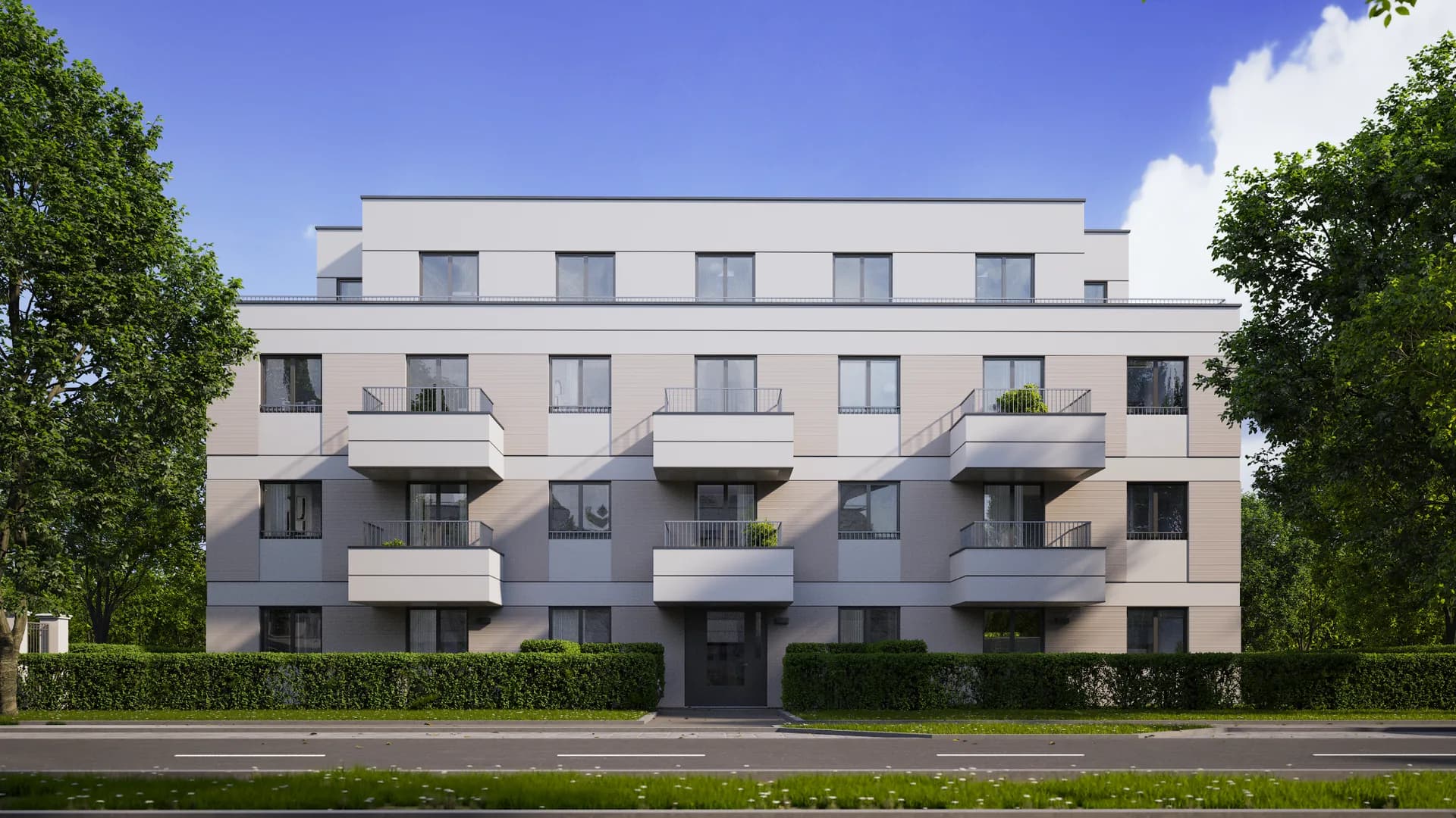 Frontansicht Heidequartier