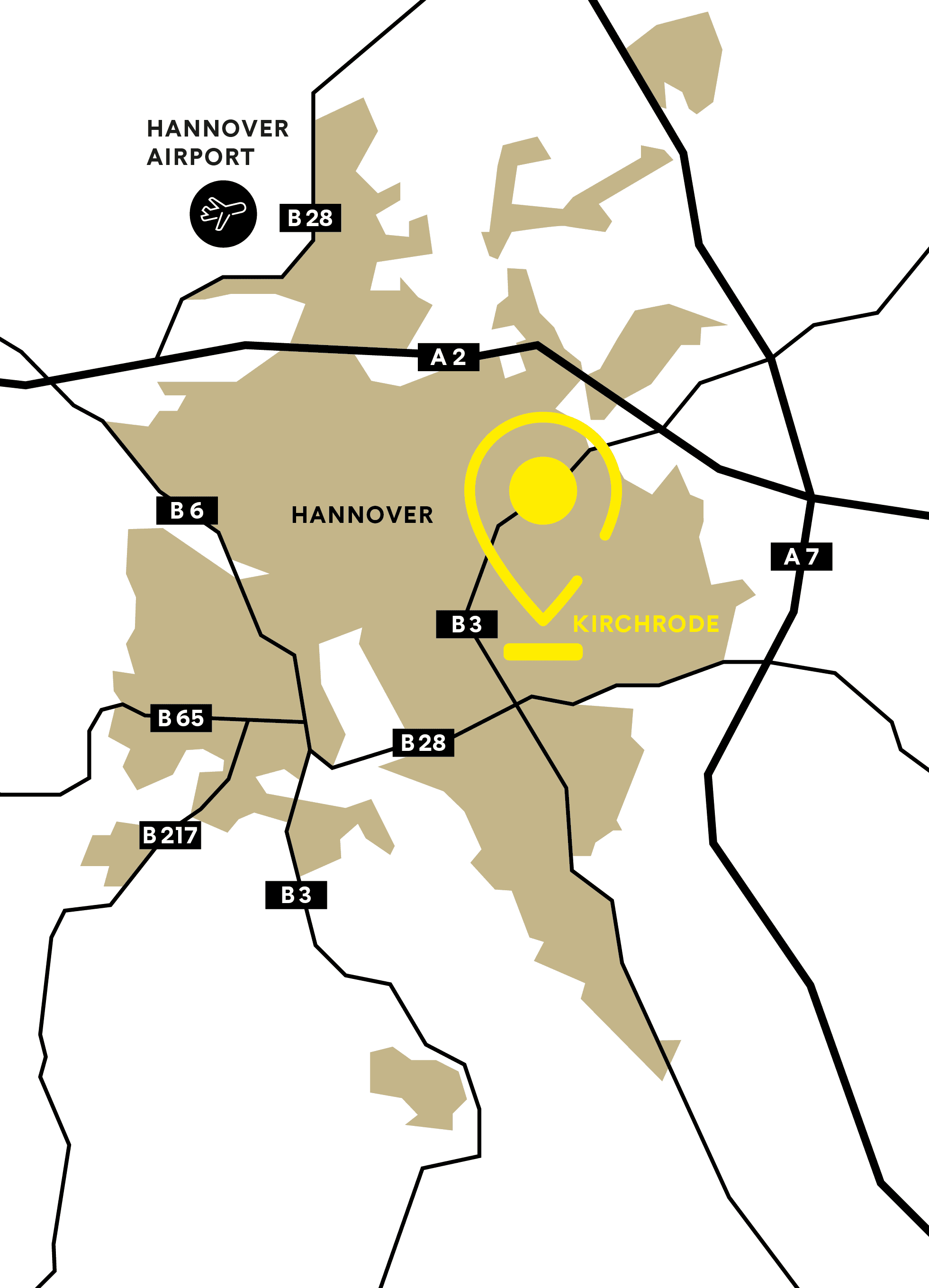 Lageplan Kirchröder Höfe